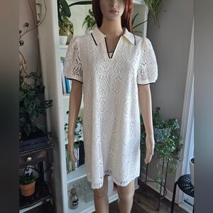 XXC STUDIO Cream Lace Dress